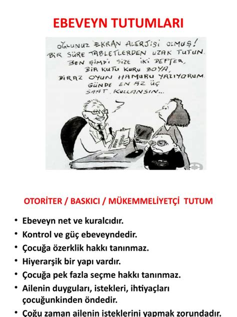 Ebeveyn Tutumlari PDF Scribd. 