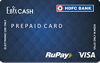 EbixCash Prepaid Cards HDFC Prepaid Cards Amway Cards