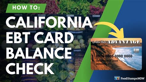 Ebt ca balance. Things To Know About Ebt ca balance. 