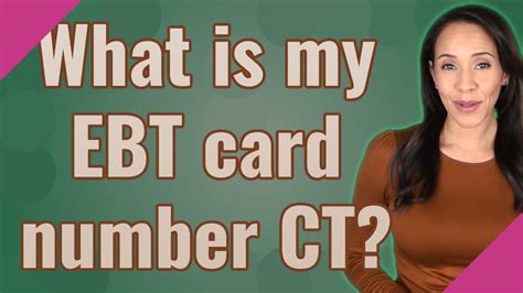 Welcome to the CT EBT website! EBT stands for Electronic Benefits