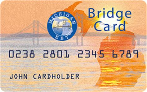 The Michigan Bridge Card system will be down from approximately