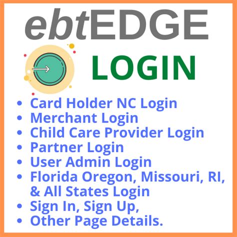 Ebt edge ri. Cardholder Portal 
