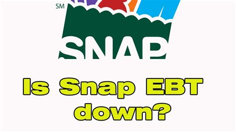 Ebt is down. Things To Know About Ebt is down. 