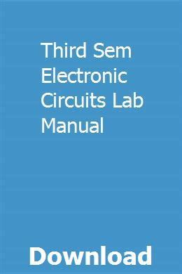 Ec third sem electronic circuits lab manual. - Yamaha 25hp two stroke service manual.