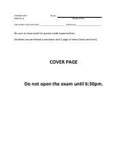 Ece 2060 midterm 2.  ECEZOSO SP17 Name: Midterm 2 g (Please Print) Lab section: (Day an...