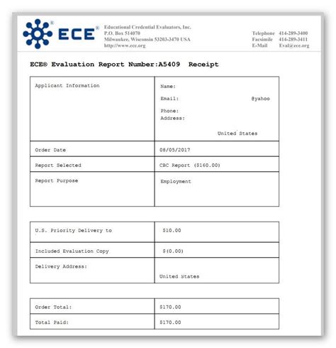 Ece evaluation. Ordering Copies. If you already had an ECE® Course by Course evaluation report completed within the last 5 years, you can order a copy sent to GradCAS.. Note: Be sure to completely log out of your ECE® user account before accessing your GradCAS account.. Complete the GradCAS application and get a Centralized Application Service (CAS) … 