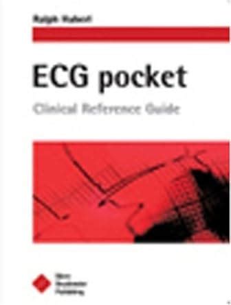 Ecg Pocket Clinical Reference Guide