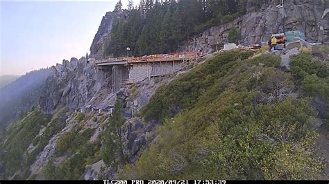 Echo summit camera. SOUTH LAKE TAHOE, Calif. (KOLO) - Blasting operations along U.S. 50 at Echo Summit were successful Friday as crews work to remove a massive boulder blocking the highway. The California Highway ... 