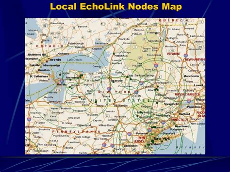 Echolink nodes. .  ...