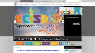 Ecisd parent portal. 2023-2024 ecisd academic calendar; 2023-2024 permian yearbook sales; ecisd student handbook & code of conduct; paypams/pay for school related services; student device information; required police interaction video; 2023-2024 registration information; 2023-2024 parking information; cpr tea requirement; 2023-2024 bell schedule 