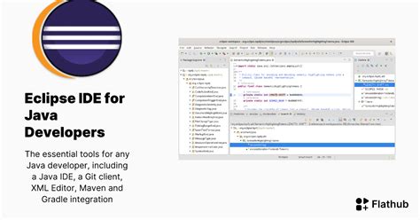 Eclipse IDE for Java Developers Flathub
