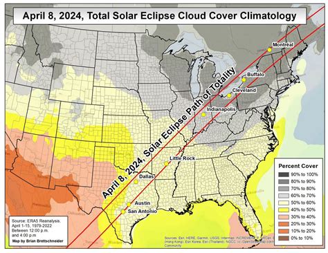 Eclipse forecast: Will the sky be clear on Saturday?