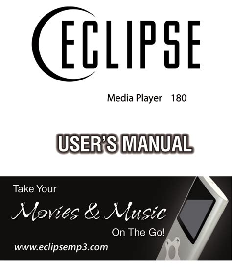 Eclipse media player 180 users manual. - Hamilton county sixth grade pacing guide.