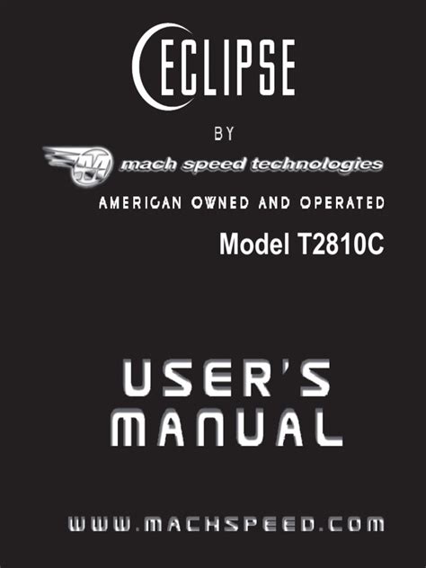 Eclipse t2810c User Manual PDF Icon (Computing) Scribd.