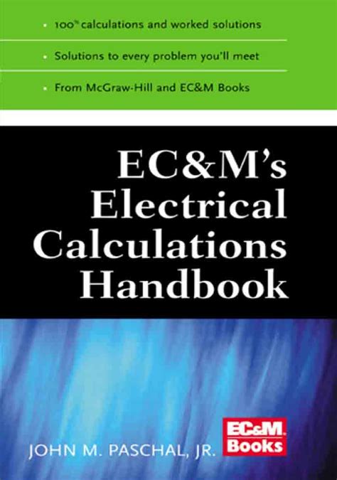 Ecms electrical calculations handbook 1st edition. - 2007 acura tl intake valve manual.
