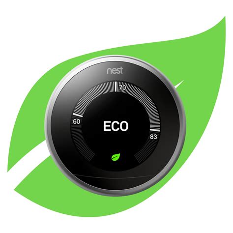 Nest uses sensors and/or geofencing to know when you are away to set the thermostat to Eco Mode. The thermostat will turn the system on if the temperature inside your home raises above your "cool to" setting. Let's say you decided you your "cool to" setting while in Eco Mode is set to 75 degrees.. 