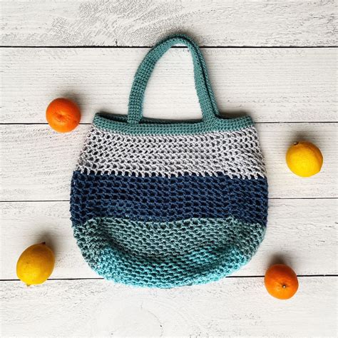 EcoFriendly and Stylish 25+ Free Crochet Market Bag Patterns to Try