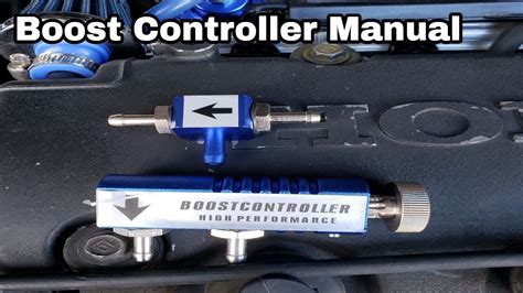 Ecoboost Manual Boost Controller