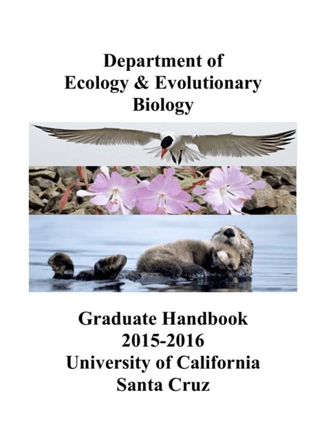 Evolutionary Biology Ph.D. (Ithaca) Field of Study. Ecology and Evolutionary Biology. Program Description. The program is intended to provide students with broad exposure to concepts and research approaches within ecology and evolution (primarily through seminars and formal course work), as well as in-depth study in one or more subdisciplines (normally guided by the student's Special Committee).. 