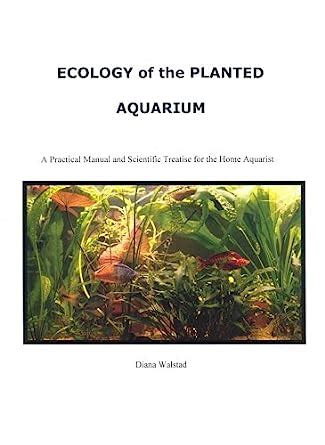 Ecology of the planted aquarium a practical manual and scientific treatise. - Überzeugen mit anschreiben und lebenslauf. die optimale bewerbungsmappe für um- und aufsteiger..