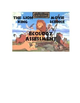 Ecology viewing guide for lion king. - Vrix the galaxos crew book 2.