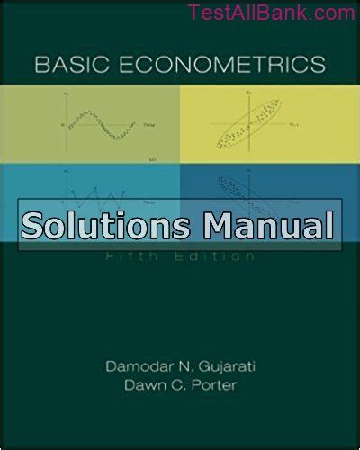 Econometrics gujarati solution manual 5th edition. - Touching the wind by lourdes odette aquitania ricasa.