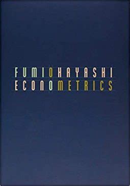 Read Econometrics By Fumio Hayashi