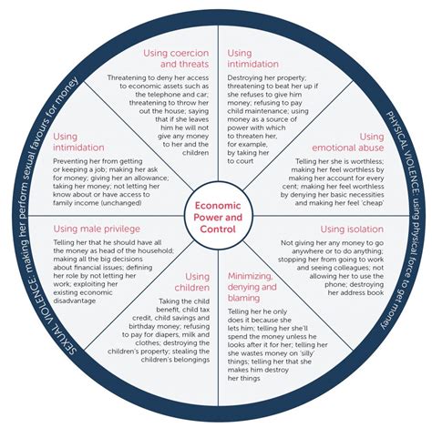 Economic Abuse Power Control Wheel - CCFWE