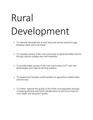 Economic Issues No. 26--Rural Poverty in Developing Countries ...