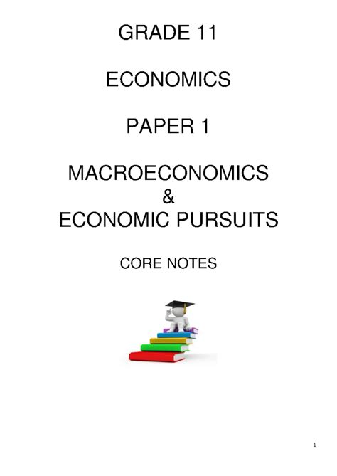 Economics grade 10 paper 1 memorandum term 2. .  ...