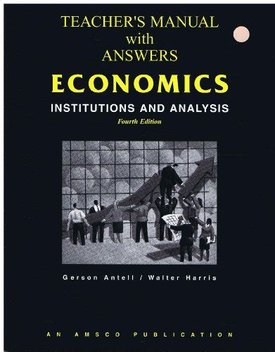 Economics institutions and analysis 4th edition teachers manual with answers. - Snap on timing light mt2261 manual.