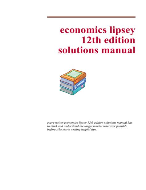Economics lipsey 12th edition solutions manual. - Manuale di servizio del motore 2ar.
