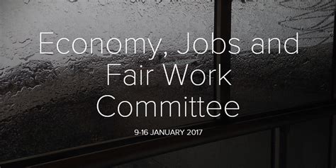 Economy, Jobs and Fair Work Committee