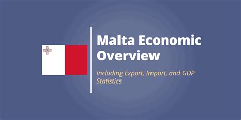 Economy of Malta in Numbers: GDP and Top Imports/Exports