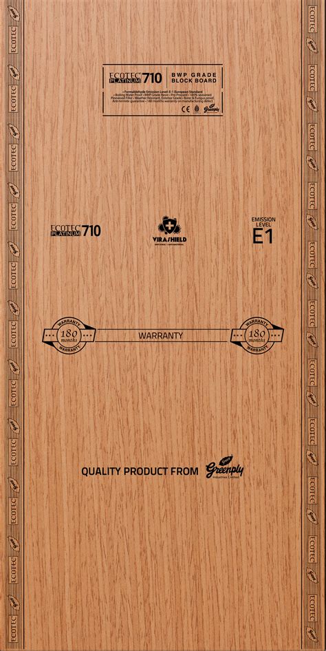 Ecotec Platinum 710 Weather Resistant Pine Wood BWP Board