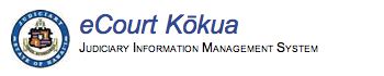 Ecourt kokua honolulu. eCourt Kokua: For access to Traffic cases; District Court, Circuit Court, and Family Court criminal; District Court, Circuit Court civil, and Family Court civil; Land Court and Tax Appeal Court; and appellate court case information. Jobs. Search for jobs at the Judiciary. Efiling. Case information 