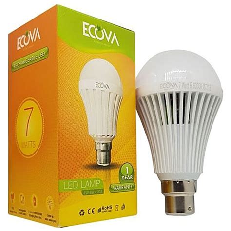 Ecova LED Bulb - 7-Watt, Base B22, 1 pc - bigbasket.com