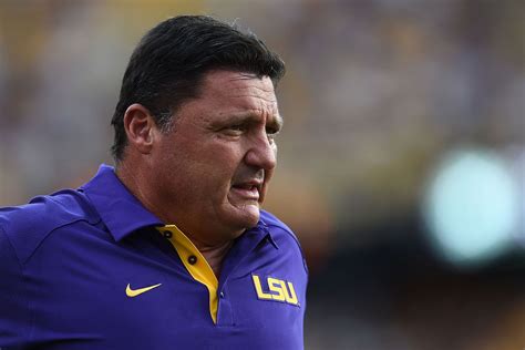 Ed Orgeron details LSU exit in perfect Coach O fashion