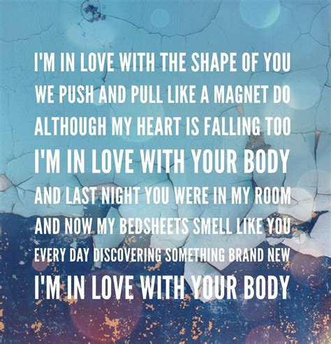 Ed Sheeran - Shape of You lyrics + Hebrew translation