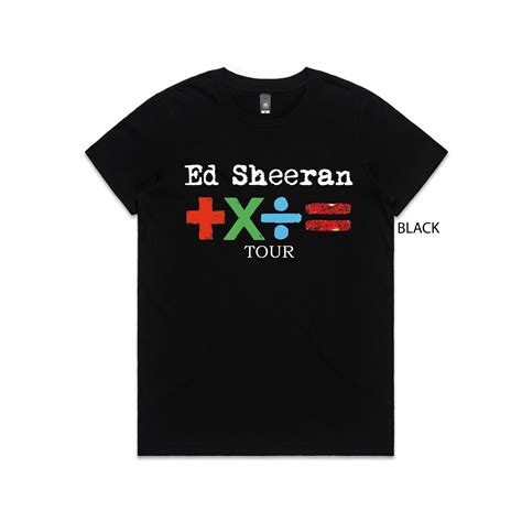 Ed Sheeran Mathematics Tour Australia 2024 T-shirt Ed Sheeran - Etsy