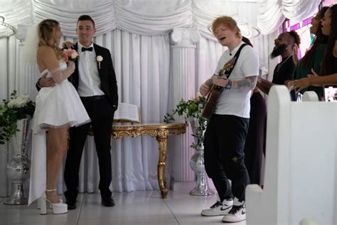 Ed Sheeran crashes wedding hours before postponing Las Vegas show