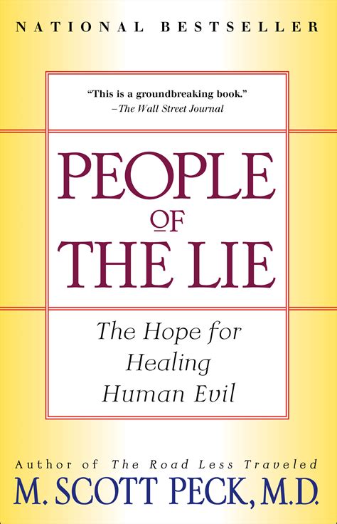 Ed on Twitter: "Read People of the Lie by Scott Peck....It will give ...