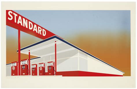 Sep 15, 2023 · Ed Ruscha. Standard Station, Ten-Cent Western Being Torn in Half. 1964. Photograph: Photo Evie Marie Bishop, courtesy of the Modern Art Museum of Fort Worth . 