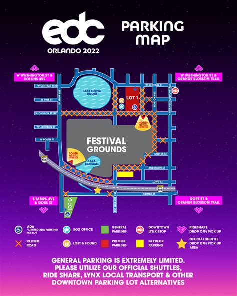 Where to buy EDC Orlando Parking Pass. Hey rave fam. I'm trying to buy a premier parking pass for EDC Orlando but they're only selling the event tickets online. Where do I buy the parking passes? Do I just show up at the premier parking lot the day of the event and pay in cash or have they not started selling parking passes yet? Thanks!. 
