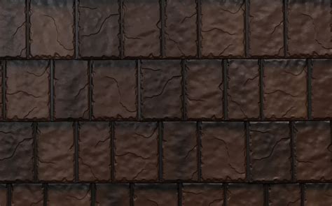 Edco Enhanced Slate -28 Ga - Steel Royal Brown Blend PVDF