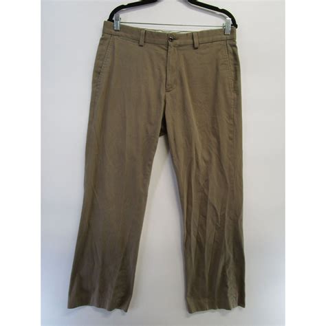 Eddie Bauer Pants Mens 33x30 Brown Chino Straight Leg …