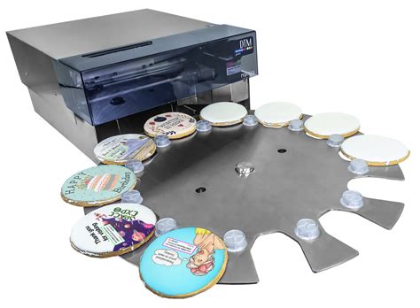 Eddie edible ink printer. Eddie - the world's only GMP and NSF certified desktop printer with edible ink! Print full-colour photos, logos, designs and text directly onto the surface o... 