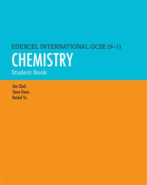 Edexcel International Gcse 9 1 Chemistry Student Boo