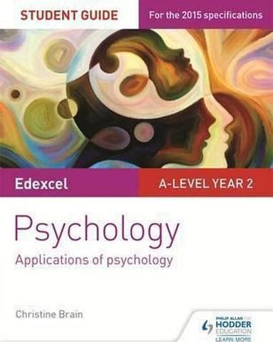 Edexcel a level psychology student guide 3 applications of psychology. - Om den sociologiska analysen av kunskap..