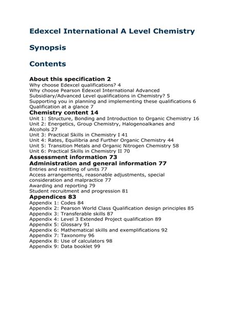 Edexcel maths syllabus o level.  (Biology ,Chemistry Colombo Description : Well exp...